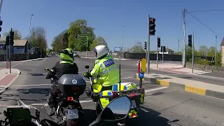 Bikesafe ride with An Garda Síochána traffic division