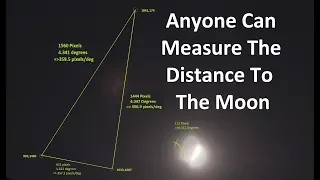 How Anyone Can Measure The Distance To The Moon Using Cameras