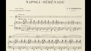 Alfredo D'Ambrosio - Napoli-Serenade, Op.54