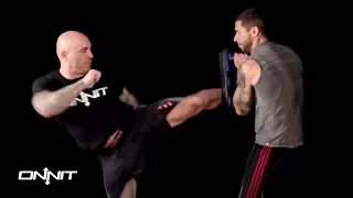 Joe Rogan Shows His Roundhouse Kick