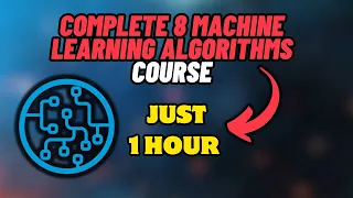 Complete 8 Machine Learning Algorithms 2024 😃😃🔥|| #FREETECH #machinelearning