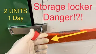 Danger inside?! I won 2 Storage unit auctions, and one has me worried!