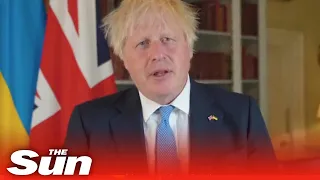 LIVE: Boris Johnson arrives in Ukraine on Independence Day visit