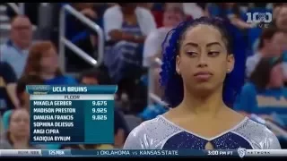 Sophina DeJesus (UCLA) 2016 Floor vs Utah 9.925