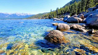 Natural Paradise: 6 Hours of Pristine Calm & Tahoe Blue (4K Video)