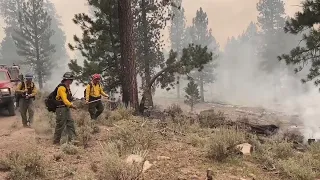 Catching up with Utah's own helping fight wildfires in Oregon