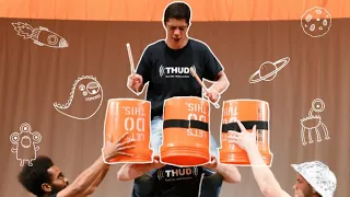Marching Bucket Percussion