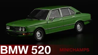 BMW 520 E12 Mintgrün /// Minichamps /// Масштабные модели автомобилей 1:43