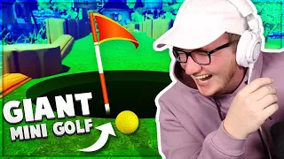 The HOLE Is The ENTIRE MAP?? - Mini Golf