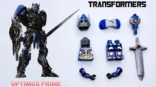 Lego Optimus Prime version of the last knight movie