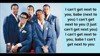 I Can't Get Next to You - The Temptations Lyrics