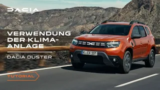 Der neue Dacia Duster 2023: So nutzt du die Klimaanlage