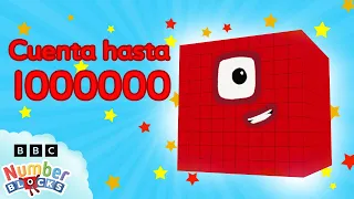 Puedo contar hasta 1000000! | 60 minutos de Aprende a contar | @Numberblocks en español