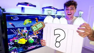 I spent $5,000 on THIS for My SALTWATER AQUARIUM!!