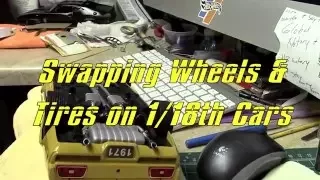 Swapping Wheels & Tires on 1/18 Scale Diecast Cars | DIY