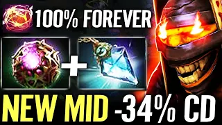 🔥 Shadow Shaman -34% CD NEW MID — Octarine Core + Prism 5s Duration Shackle Forever Dota 2 Pro