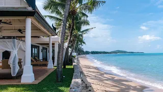 Luxury beachfront villa 4 bedrooms (SR0303) // Koh Samui