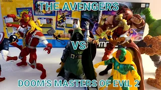 Avengers Stop Motion | The Avengers vs Doctor Doom's Masters of Evil Part 2