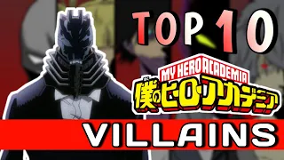 TOP 10 VILLAINS OF MY HERO ACADEMIA [ HINDI ]