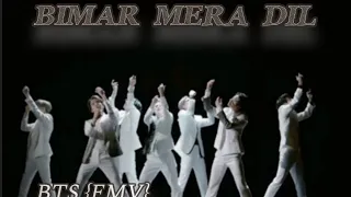 Bimar mera dil song | BTS {FMV} #bts #btsdance #btsfmv #btssongedit @TigerTaeny