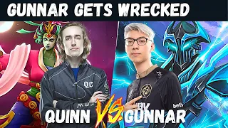 Gunnar Gets Wrecked By Quinn.  Razor vs Death Prophet Mid Match