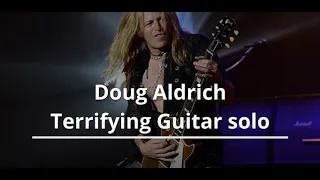 Doug Aldrich Terrifying Shred Guitar Solo | Whitesnake | LIVE !