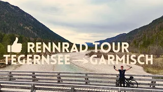 Erste Top Rennrad Tour | Tegernsee - Sylvenstein - Isar - Garmisch