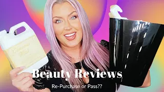 PASS n TRASH or RE- Purchase | BEAUTY EMPTIES | QUICK MINI REVIEWS | HOTMESS MOMMA MD