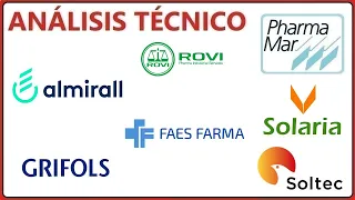 []Análisis Técnico[] 13/1 PHARMA MAR, SOLARIA, SOLTEC , ROVI, GRIFOLS, FAES FARMA, ALMIRALL