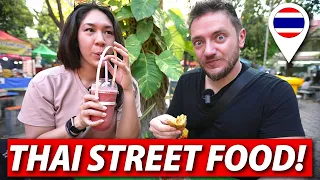 THAI STREET FOOD in 2023!!  ($100 Night Market Challenge)