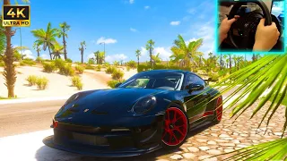 800HP Porsche 911 GT3| Forza Horizon 5 | Thrustmaster T300RS Gameplay