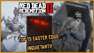 RED DEAD REDEMPTION 2 - TOP 15 EASTER EGGS & SEGRETI STRANI E INQUIETANTI (RDR 2 ITA Misteri)