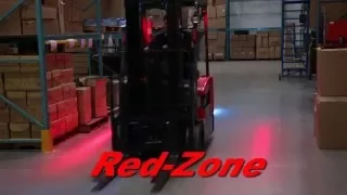 Red-Zone LED Pedestrian Warning Light