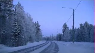 Finlandia, Ivalo, gennaio 2012