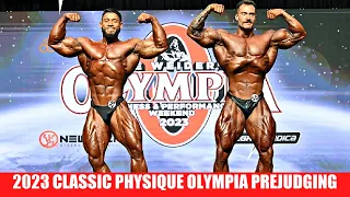 2023 Classic Physique Olympia Prejudging: CBUM VS RAMON DINO ROUND 2