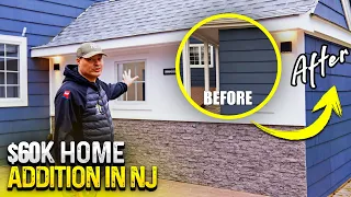 $60k HOME ADDITION IN NJ (What Can You Get with $60K)