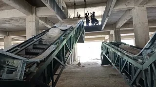 Escalator 1 Installation (ground to 2nd floor)