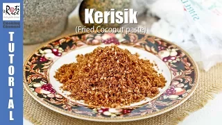 How to make Kerisik (Fried Coconut Paste) | Roti n Rice