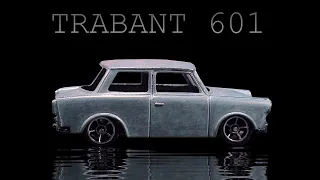 Painting Diecast Cars - TRABANT 601