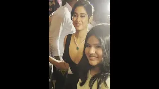 janhvi kapoor post the award ceremony