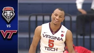 Virginia Tech vs New Mexico Men's Basketball Highlights (2016-17)