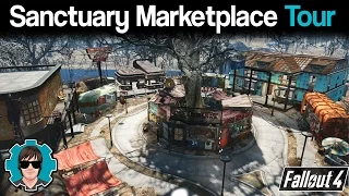 Fallout 4: Sanctuary Marketplace Tour