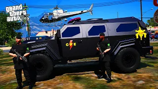 GTA 5 POLICIAL | CRIMINOSOS ROUBAM BANCO NO INTERIOR | CPE PMGO (LSPDFR)