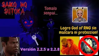 Completando el logro God of RNG sin mascara ni proteccion! - Saiko no sutoka version 2.2.5 a 2.2.8