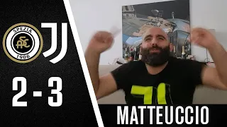 SOFFERENZA e IMPRECAZIONI || SPEZIA JUVENTUS 2 3 [LIVE REACTION]