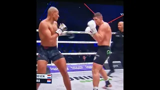 Hard knockdown Levi Rigters against Rico Verhoeven at Glory Grandprix 2024. Rico still won the GP