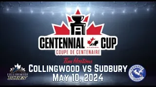 2024 Centennial Cup Game 2 vs Sudbury Cubs