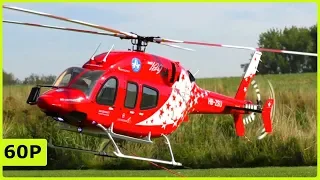 STUNNING XL RC SUPERSCALE SCALEFLYING BELL 429 ELECTRICAL HELICOPTER FLIGHT DEMONSTRATION