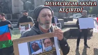 İsveçrıdə Mühacirlər Əliyevin qələmini qırdı