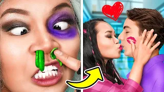 How to Become Popular! Cheap VS Expensive Gadgets for Makeover! Bruh-girl to BlackPink Star